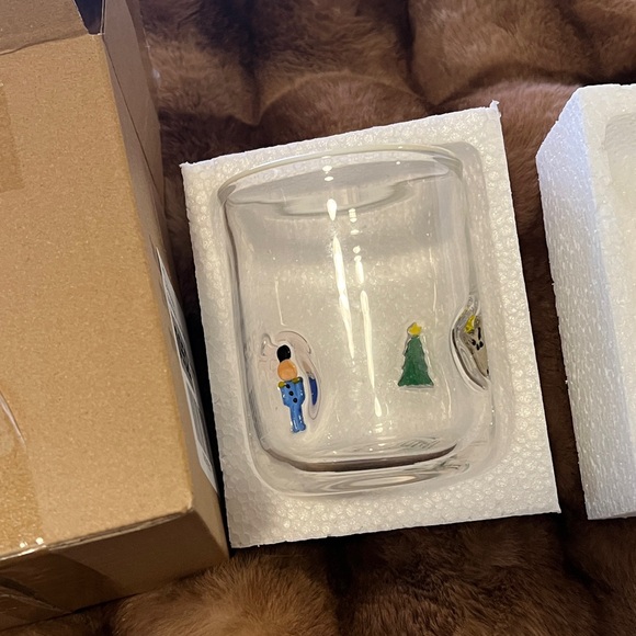 Anthropologie The Festive Icon Juice Glass Christmas Holiday Nutcracker - Picture 14 of 16